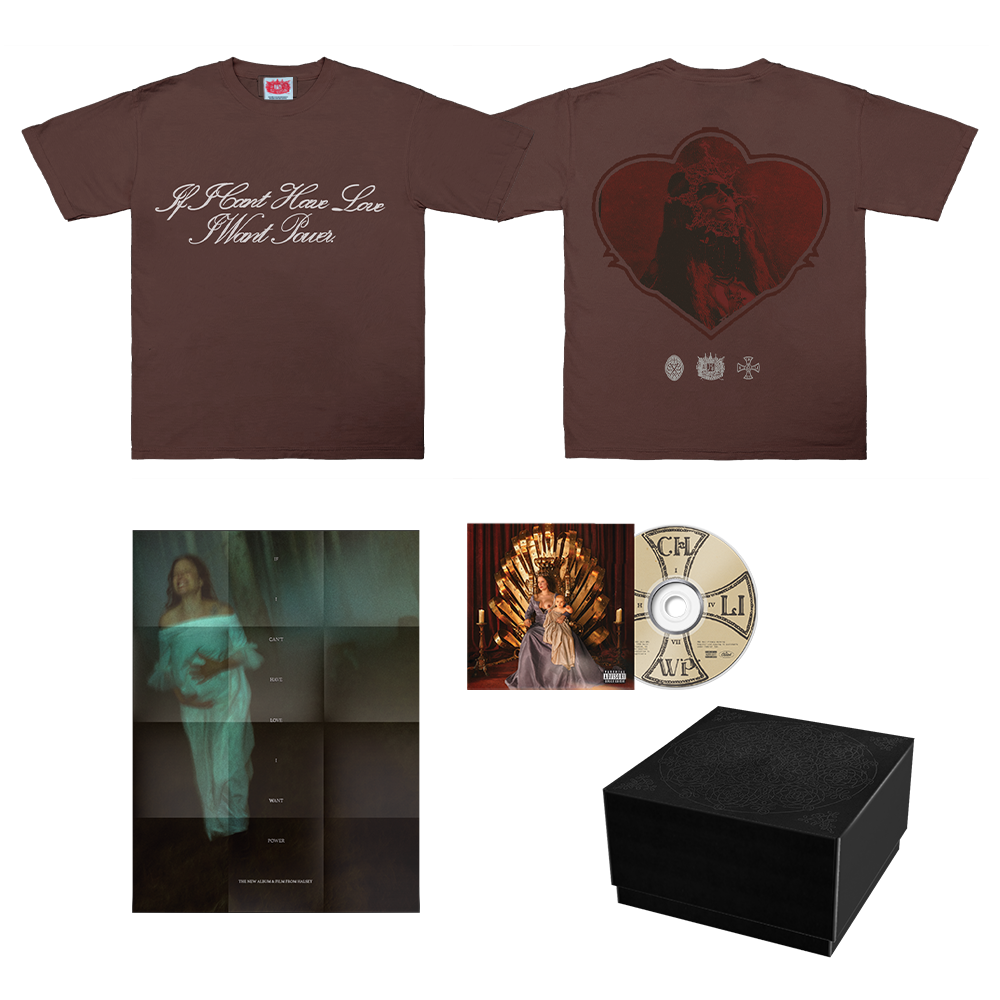 If I Can’t Have Love, I Want Power – Limited Edition Heart Crest T-Shirt & CD Box Set