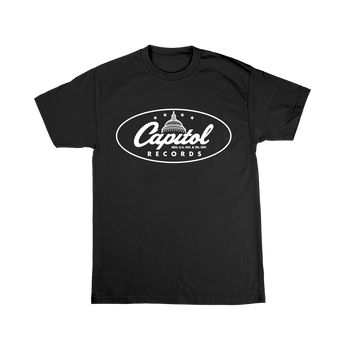 Capitol Records Classic Logo Black T-Shirt