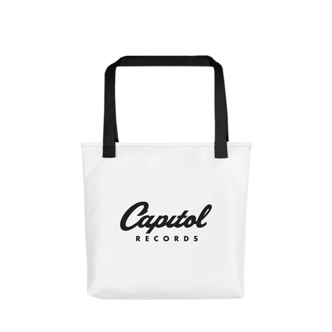 Capitol Records Tower Logo Tote Bag