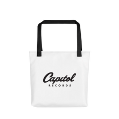 Capitol Records Tower Logo Tote Bag