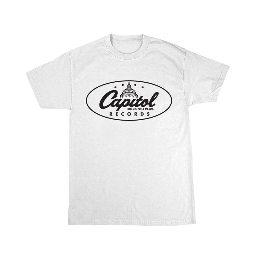 Capitol Records Classic Logo White T-Shirt