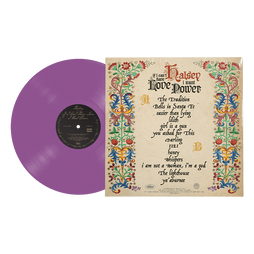 If I Can't Have Love, I Want Power - Limited Edition Purple LP Back