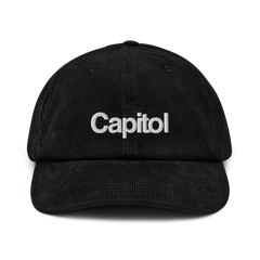 Capitol Embroidered Cord Hat
