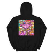 Girls Night Out Album Black Hoodie Back
