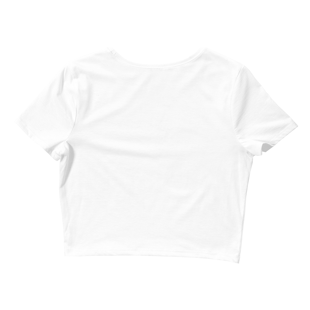 Girls Night Out White Crop Top Back